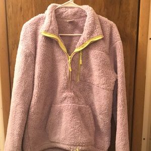 FINAL PRICE! PINK 1/2 Zip Sherpa